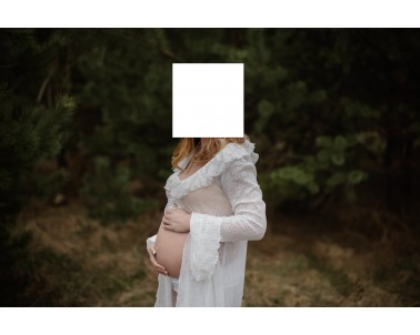 LACE MATERNITY DRESS - perfect condition