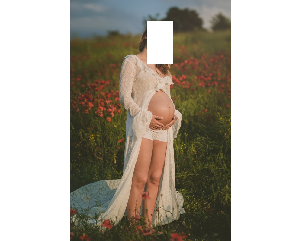 LACE MATERNITY DRESS - perfect condition