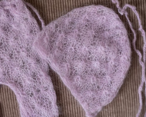 MOHAIR PANTIES & HAT