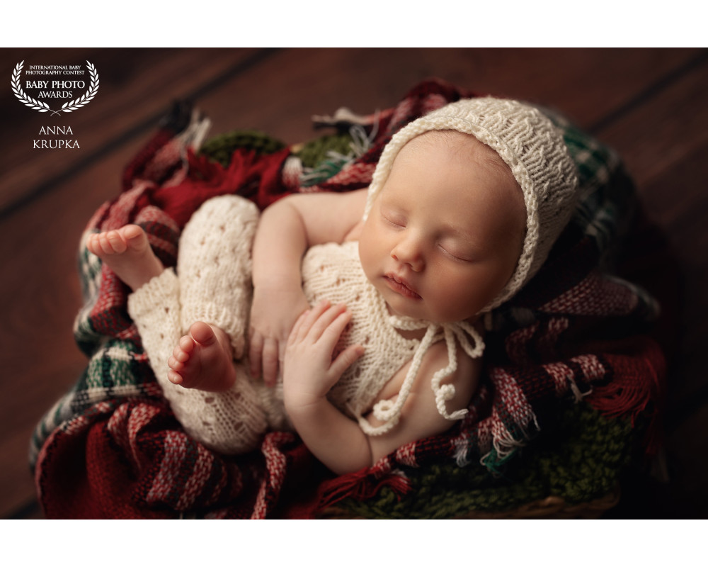 Komplet do sesji noworodkowej - WILLY