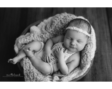 Komplet do sesji noworodkowej - JULIA