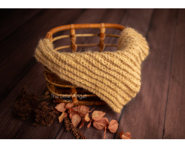 YELLOW AUTUMN BLANKET - for newborn session